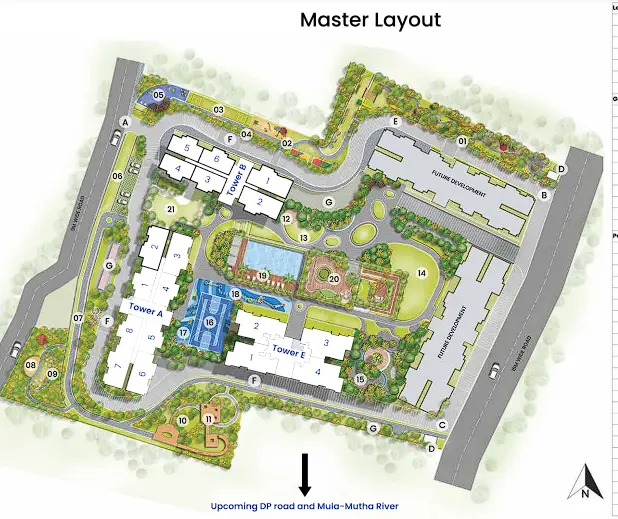 Mahindra Ivy Lush Master Plan